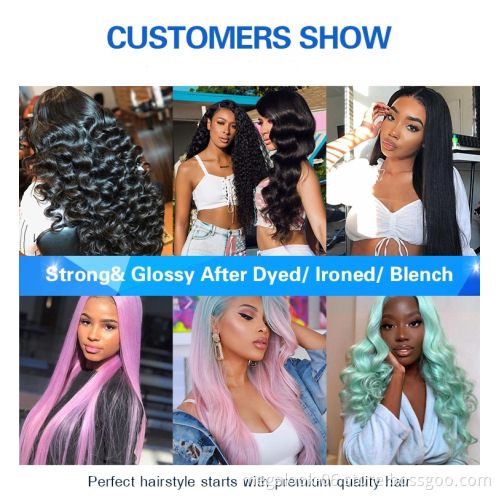 Cheap Virgin Brazilian Hair Weave Bundles , Unprocessed Brazilian Human Hair Sew In Weave